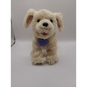 2013 Fur Real Friends Yellow Lab Puppy Dog Interactive Works